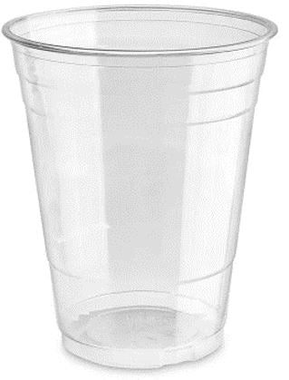 Vaso plástico 12 oz. 