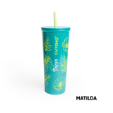 Vaso Aloha Azul-Verde